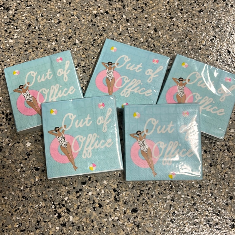 Out of the office - Square napkin - 20 ct